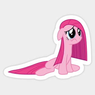 A very sad Pinkie Pie Sticker